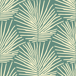 Isle of Palms Denim 10'L x 24" W Wallpaper Roll