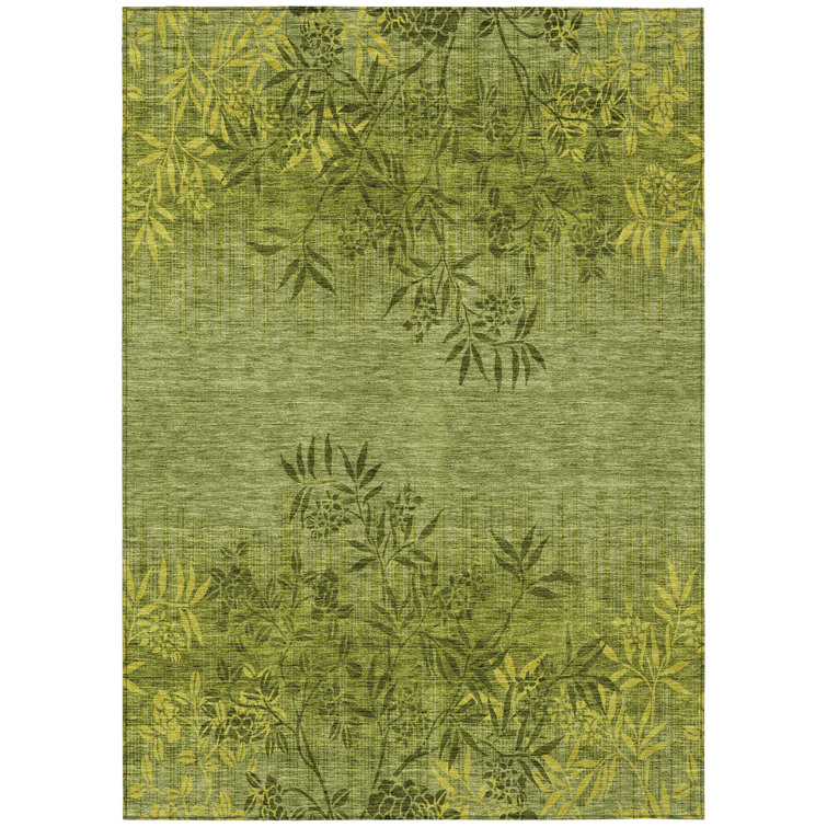 Azania Washable Floral Indoor / Outdoor Rug