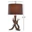Lampe de table 32 po Tincup