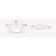 CeraStyle By Nameeks 21.06'' Glossy White Ceramic Rectangular Bathroom Sink with Overflow