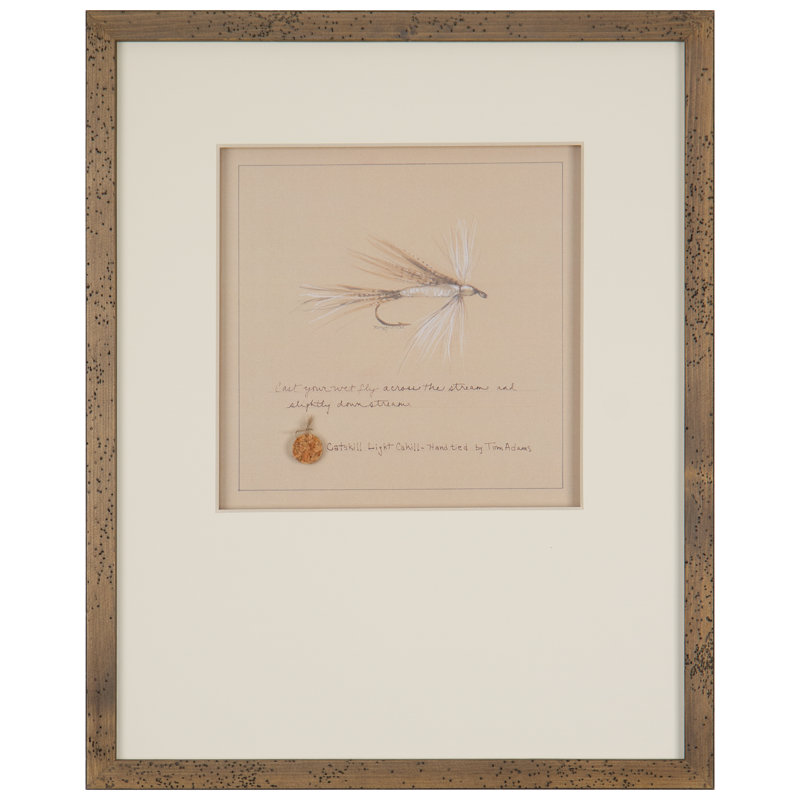 Catskill Light Cahill Fly Print