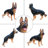 Outdoor German shepherd Dog Statue