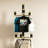 Solid Rubber Wood Floor Coat Rack-1458631804