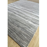 Contemporary One-of-a-Kind Rectangle 2 X 3 Hand Knotted Area Rug
