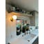 Bianco Dolomite 3x12 Chevron Polished Marble Tile