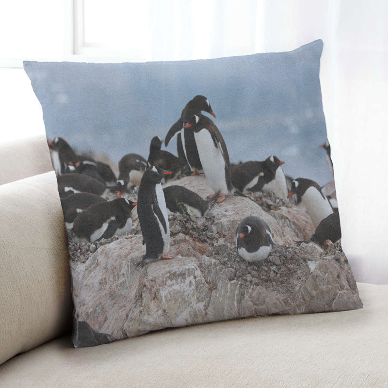 Coussin 10 animaux, Microsuède