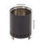 Round Stainless Steel Charcoal Fire Pit