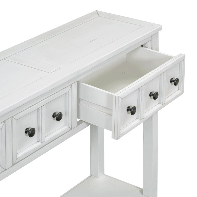 Console Rustic, Blanc