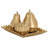 Benito Ceramic Pear, Pumpkin, and Squash Fruit Decorative Sculpture with Decorative Grid Plate Set-418266447