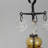 Art Glass Chandelier Candle Holder