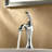 Single-handle Bathroom Faucet with Drain Assembly