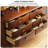 Retro Brown  Solid Manufactured Wood Accentcabinet-1420807186