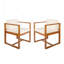 Ensemble de 2 chaises de patio avec coussins