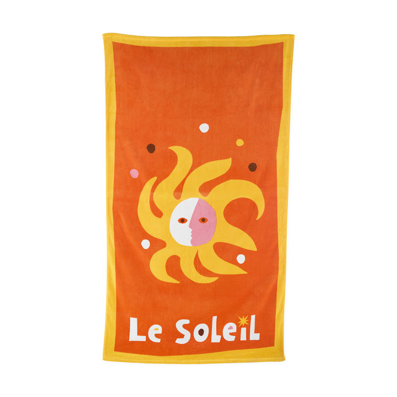 Serviette de plage Playa Le Soleil