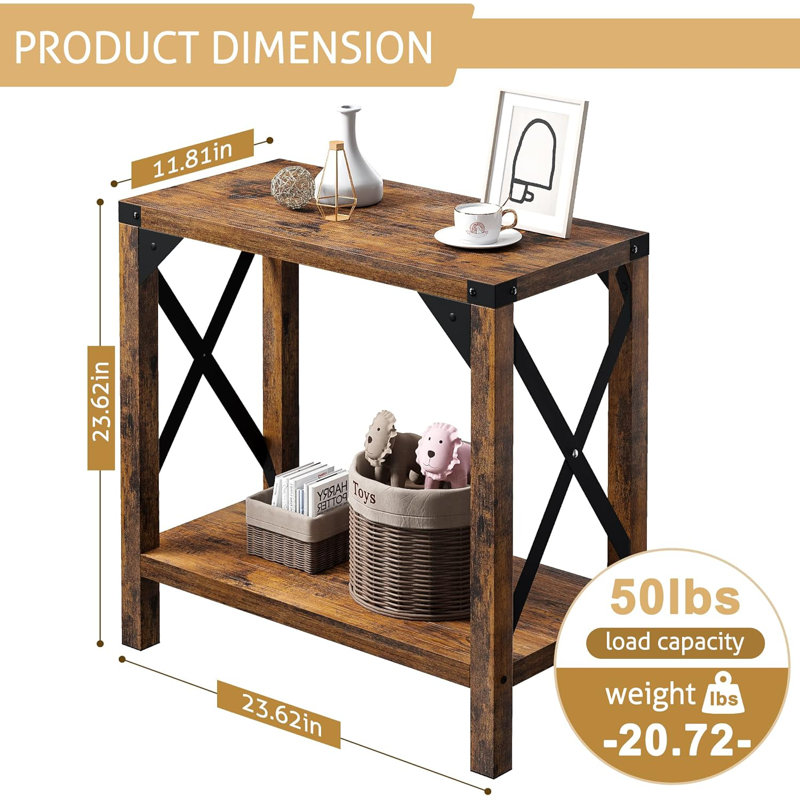 Petite table d'appoint Farmhouse