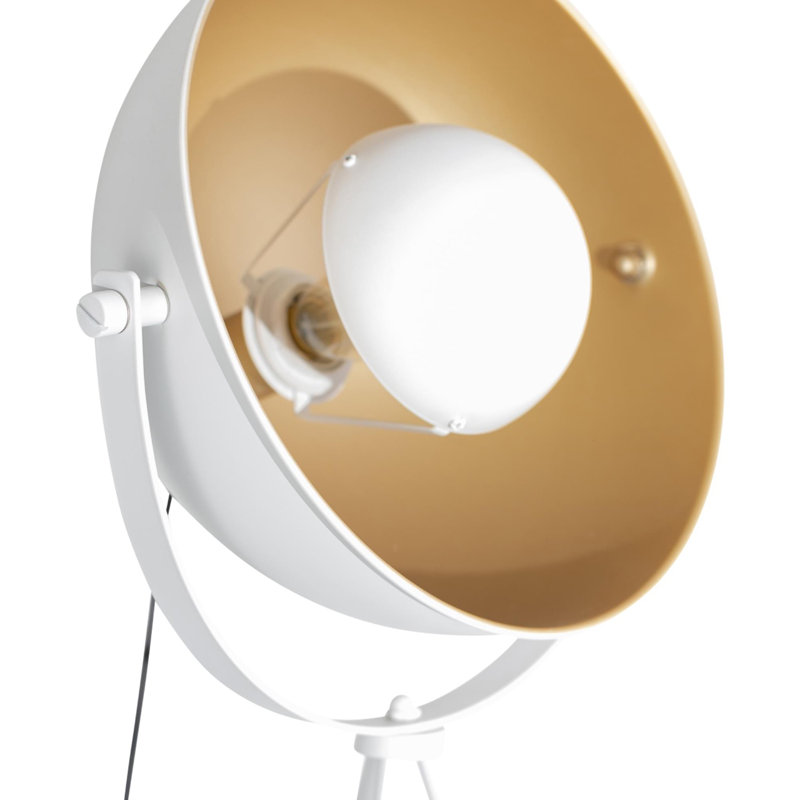 Mallen 64cm Tripod Table Lamp, White