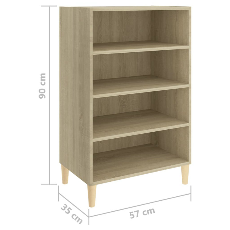Stowmarket End Table, Sonoma Oak