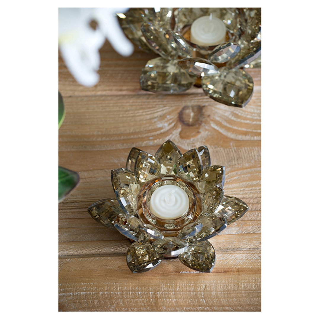 2.2'' H Glass Tabletop Votive Holder (Set of 2) Mercer41