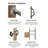 PLUS Towel & Robe Hook 14.5", Decorative Grab Bar (500 lb. Capacity)-67792503
