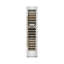 ZLINE Autograph 18 in. White Matte 68 Bottle Right Hinge Column Wine Cooler with Bronze Accents-45086001-45086002