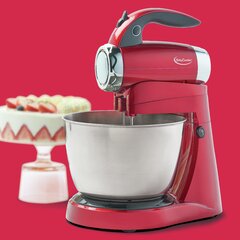 J-Jati Cake Beater Hand Mixer Electric 5 Speed Powerful Handheld Mixer  Food, with Turbo and Easy Eject Button, Beaters and Dough Hooks included  Whipping Batter 