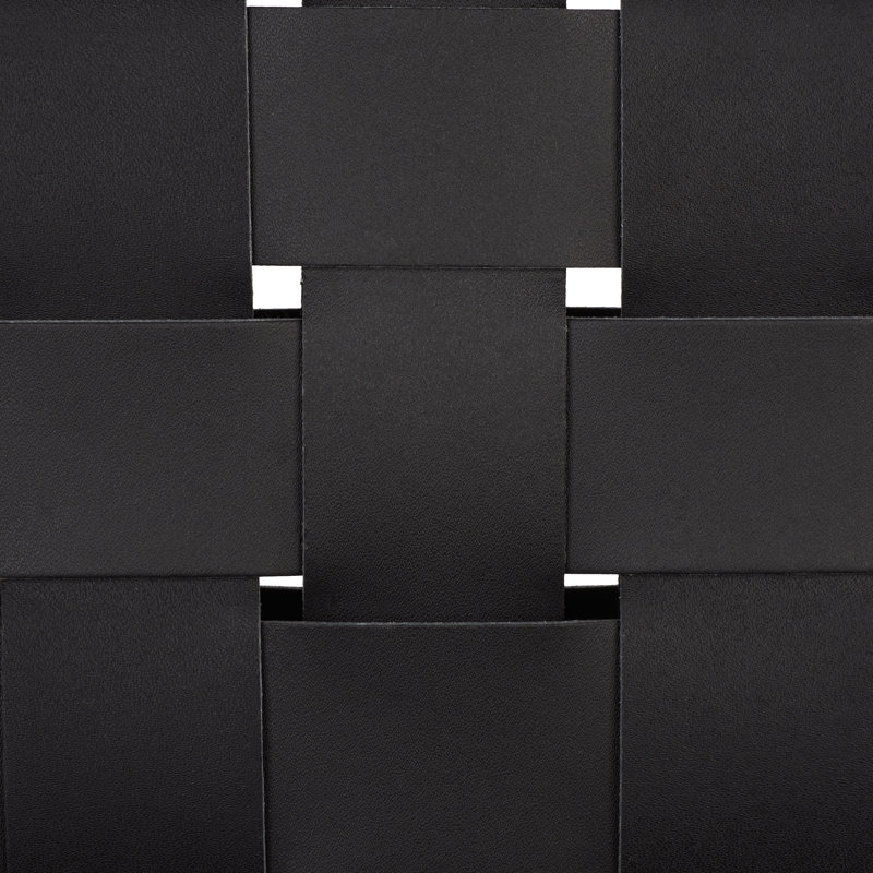 Tabouret de comptoir 26 po Ryland, Noir, Noir