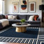 Tapis géométrique intérieur / extérieur-130817913-130817914