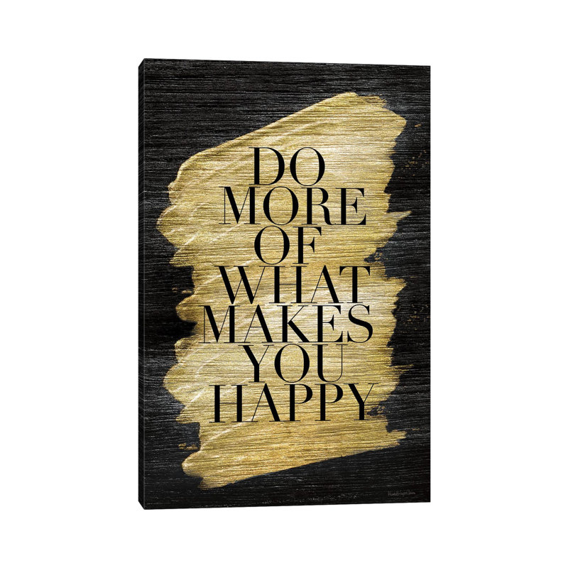 Gilded Life II by Mercedes Lopez Charro - Wrapped Canvas Gallery-Wrapped Canvas Giclée, 20.32 cm H x 30.48 cm W