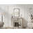 Genan Accent Mirror Scalloped Rectangle Wall Mirror-1694552687-1685138545