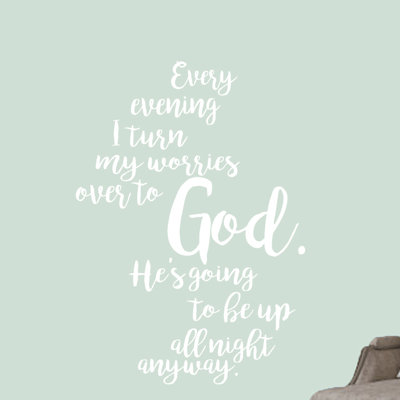 Religious & Spiritual Non-Wall Damaging Wall Decal