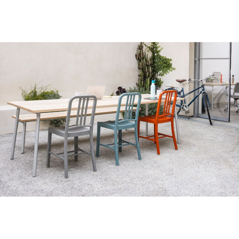 111 Navy® Side Chair by Coca-Cola, Bordeaux