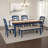 Thornbury Navy 6PC Dining Set-918990585-918990584