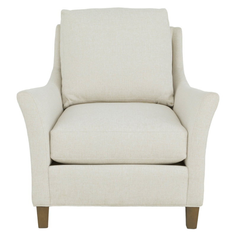 Leather Chair, Walnut, 1149 Olive