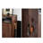 Simple Grille Entryway Shoe Storage Cabinet