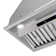 Streamline 34 In. T-11791-1-CL Formia Convertible Insert 350 CFM Range Hood In Brushed Stainless Steel With Baffle Filters, Touchpad Control, LED Lights