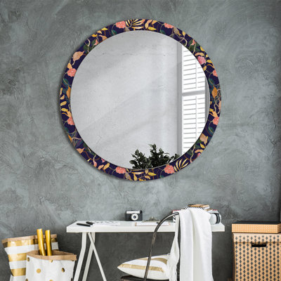 Huldar Glass Flat Wall Mirror