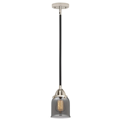 Nouveau 2 - Amberlynn - Mini-luminaire suspendu avec tige 1 lumière - Ampoule DEL - Abat-jour