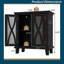Support pour aquarium de 20 gallons avec prises de courant et tablettes réglables pouvant supporter 298 lb - Armoire de rangement de style campagnard-1839432382