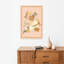 «Tropical Summer Vibes», art mural cerise