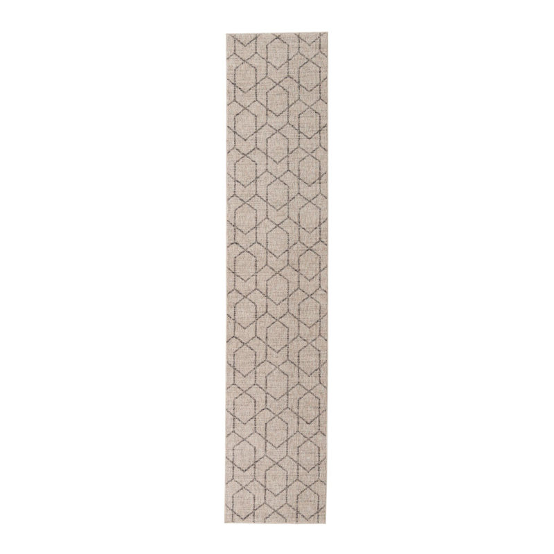 Breze Geometric Indoor Rug, Runner 2'7" x 12'