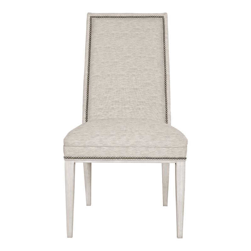 Hanover By Michael Weiss Upholstered Dining Chair, Casa Blanca, Impala Linen, Yes