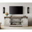 Meuble télé Glenford Modern Farmhouse pour téléviseur de 65 po ou moins avec porte de grange coulissante-456964020
