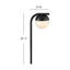 Realm Low Voltage Aluminum Pathway Light-1393989440