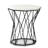 Naylia Marble Top End Table