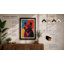 Cubist Bear Portrait Geometric - Framed Print-1632768373-1632768363