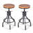 Swivel Counter Stool with Metal Frame-988352405-951660729
