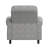 Bustle-Back Pushback Recliner Chair with Nailhead Trim in Chenille-92610670