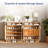 31.6 Inch Grid Design Shoe Cabinet With 2 Doors 1 Drawer 1 Partition H-Shaped Legs Oak Color
