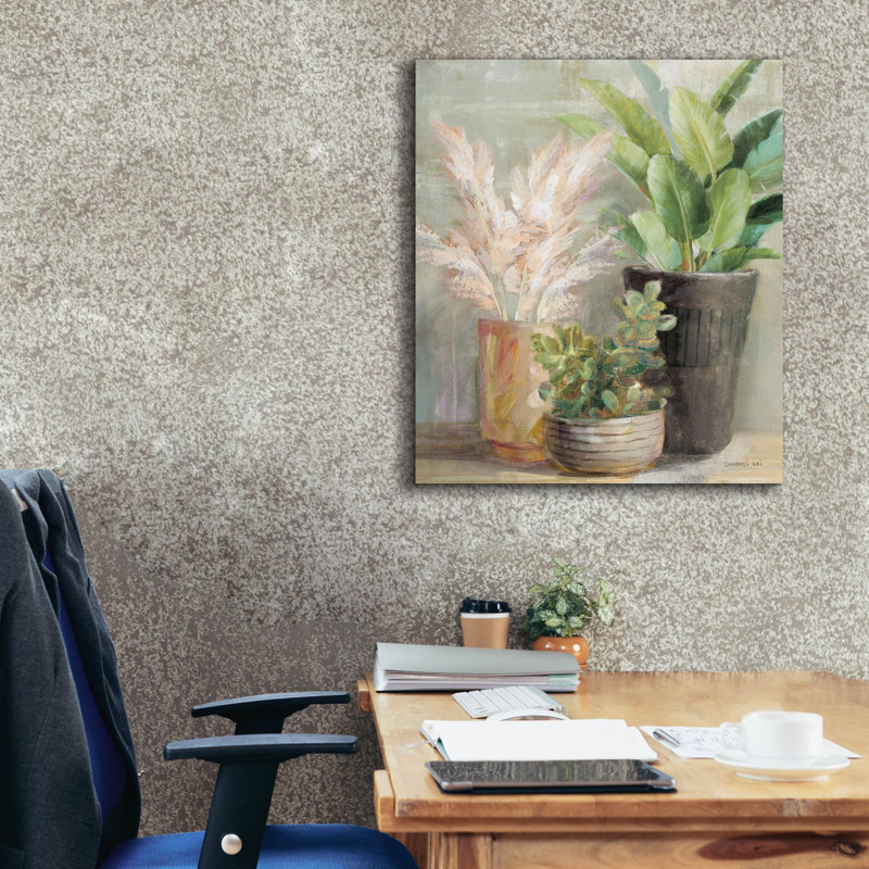 «Interior Garden 3» par Danhui Nai, art mural sur toile, H 30 po x l 26 po
