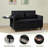 51.18'' Upholstered Reclining Sleeper Sofa-1997107047